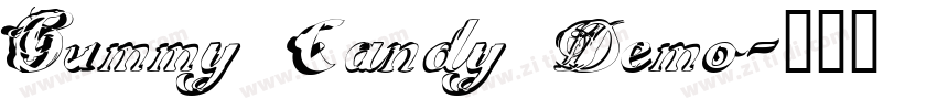 Gummy Candy Demo字体转换